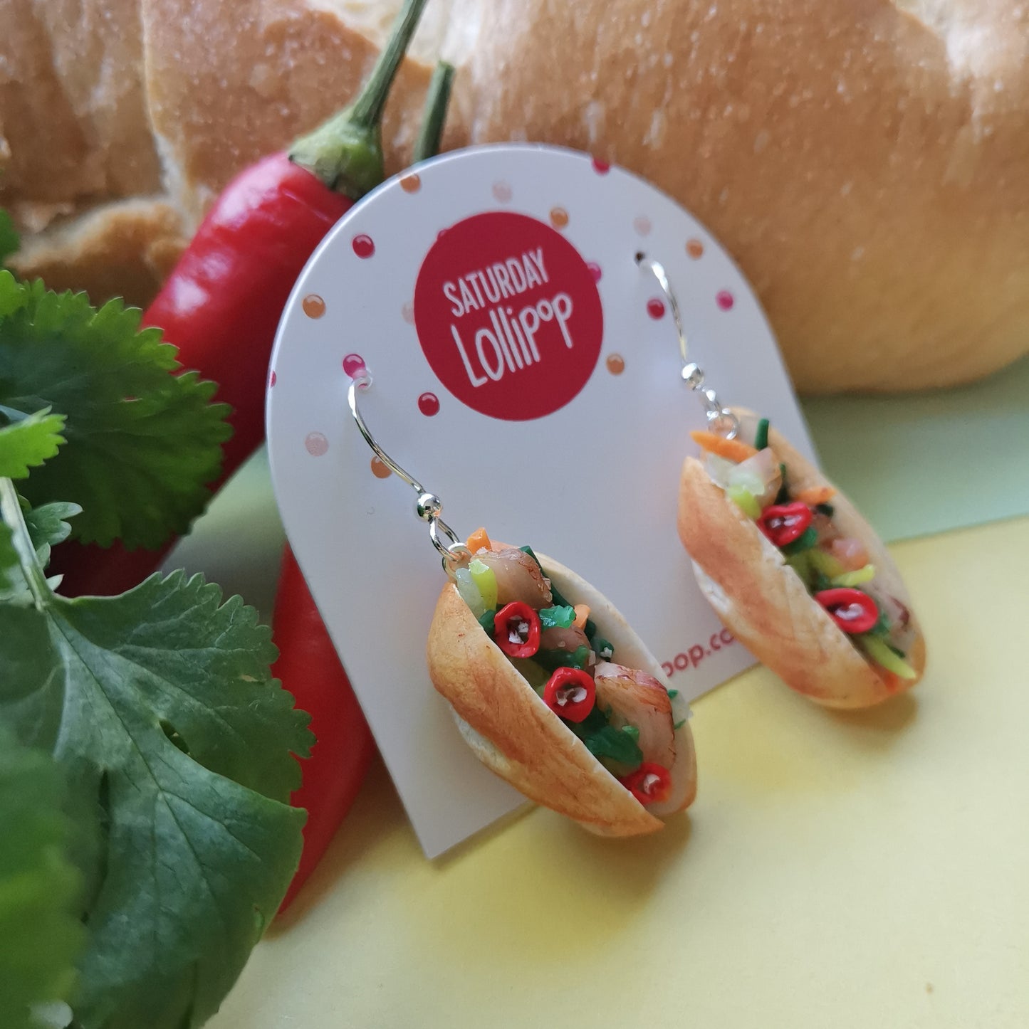Bánh Mi earrings