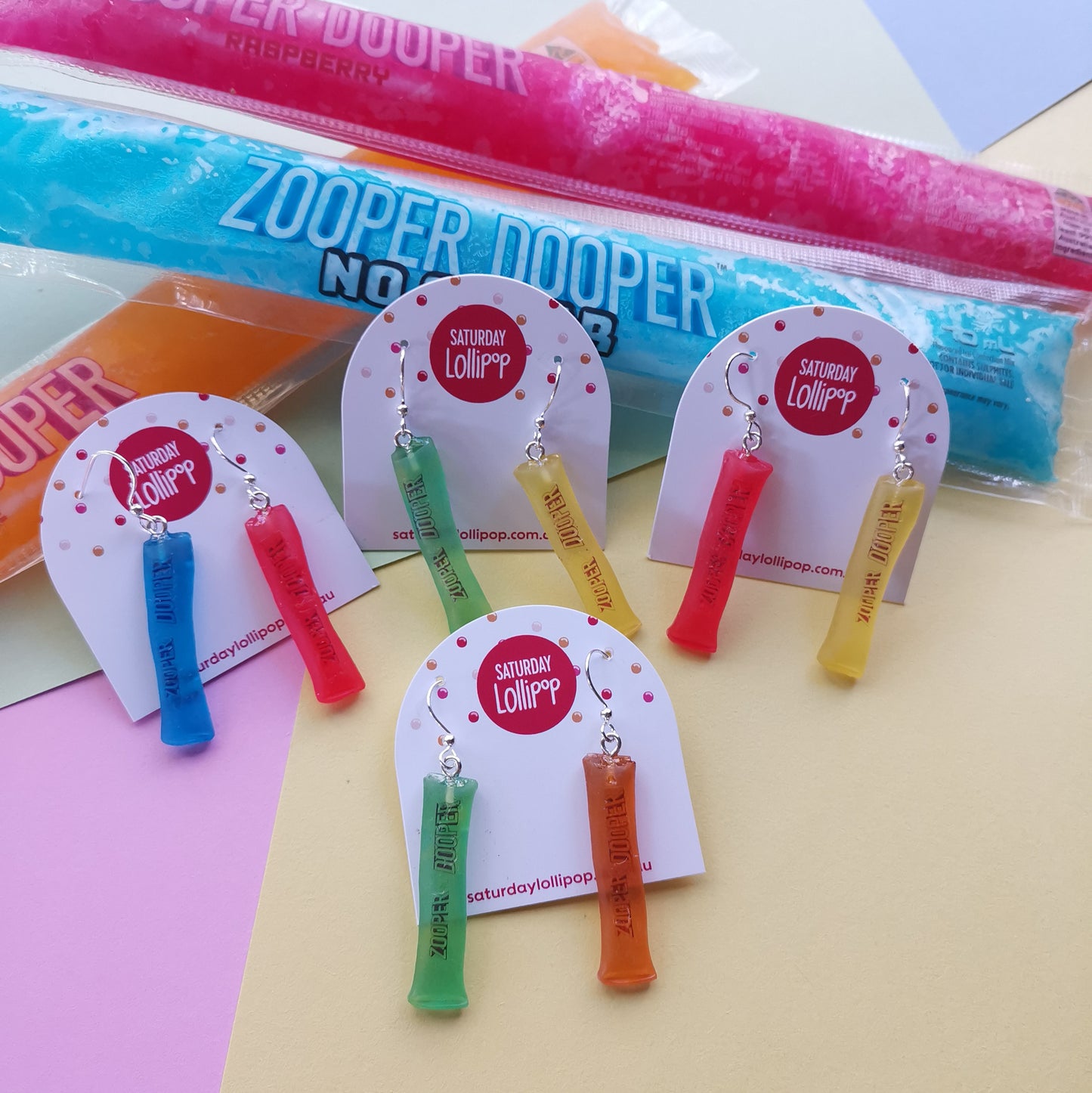 Zooper Dooper dangles
