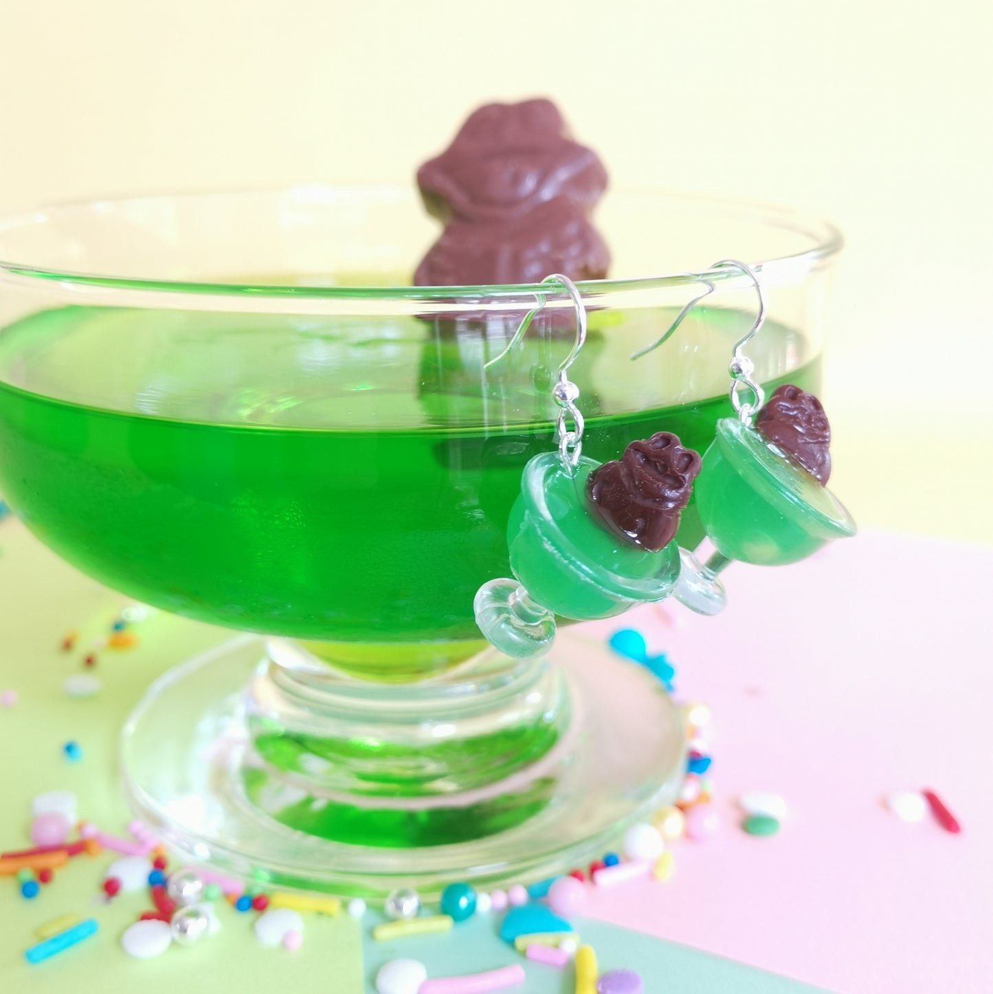 Frog in the Pond dangles