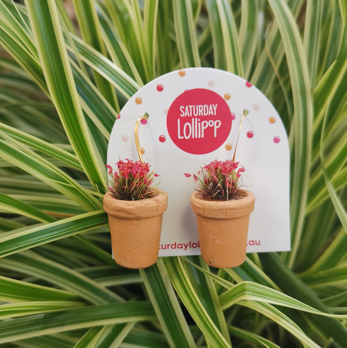 Gardening earrings