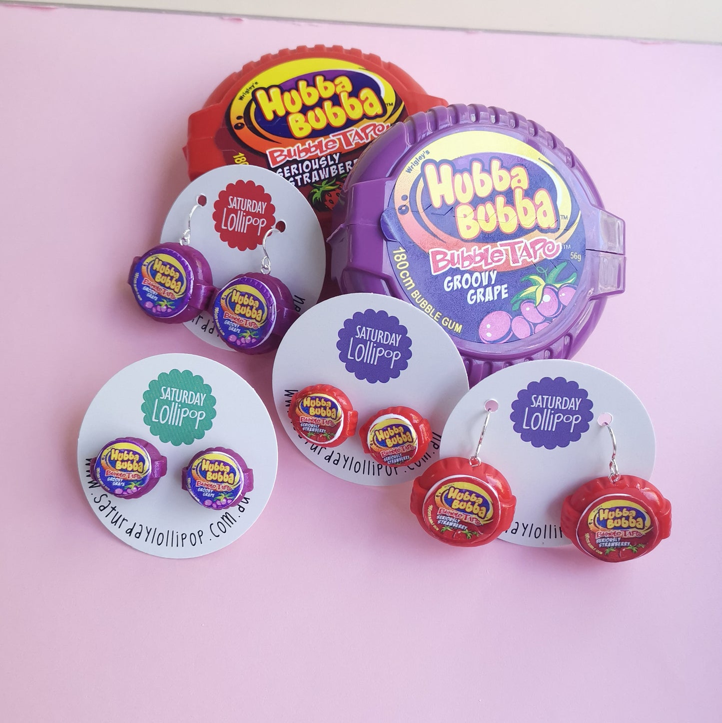 Hubba Bubba Earrings