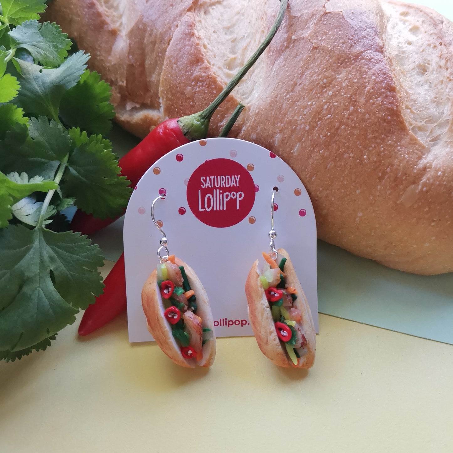 Bánh Mi earrings