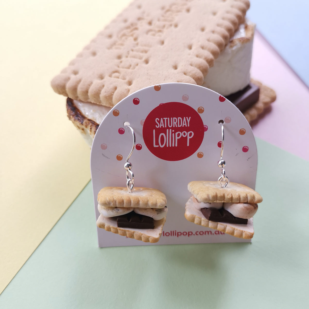 S'mores Earrings