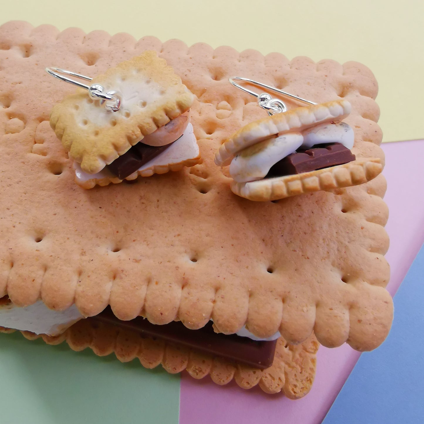 S'mores Earrings