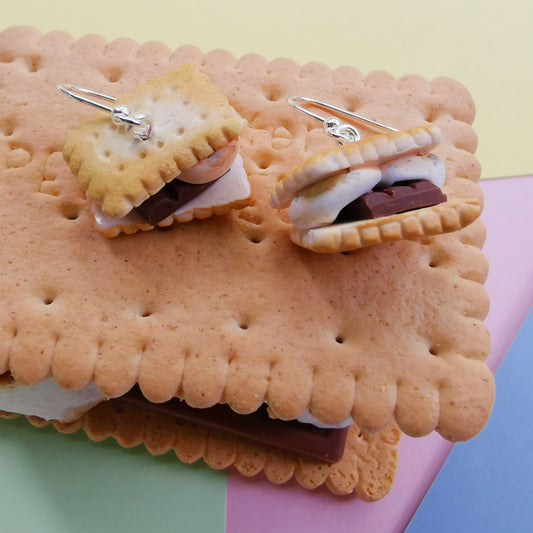S'mores Earrings