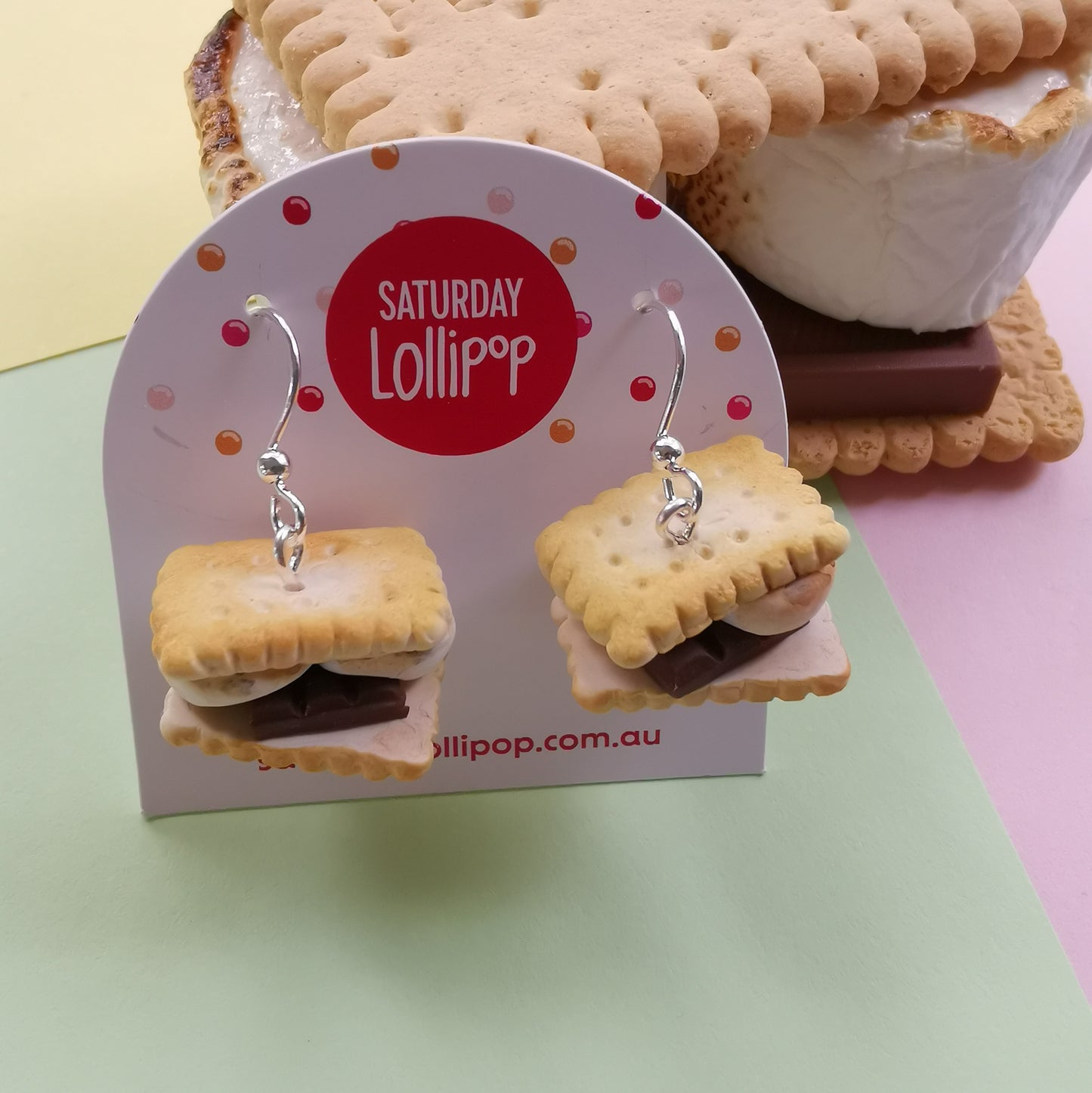 S'mores Earrings