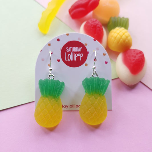 Pineapple lolly earrings