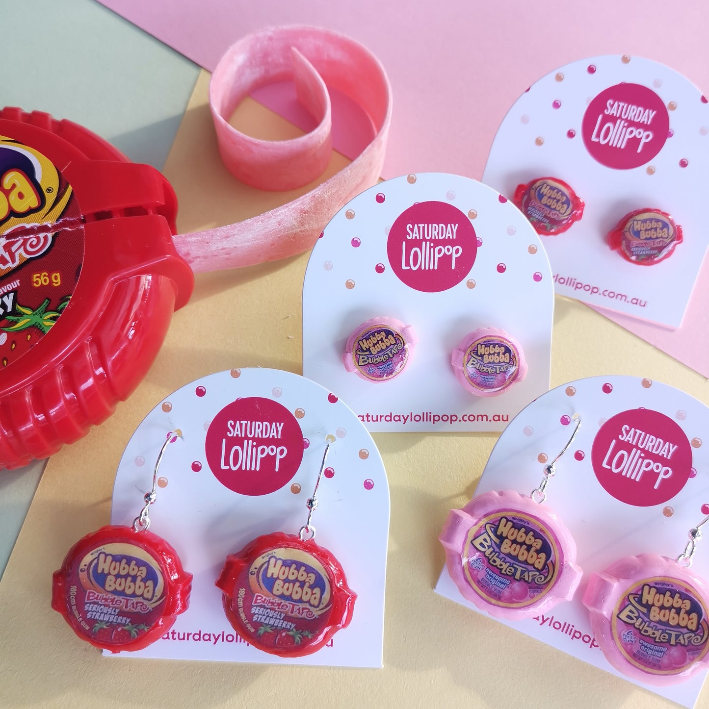 Hubba Bubba Earrings