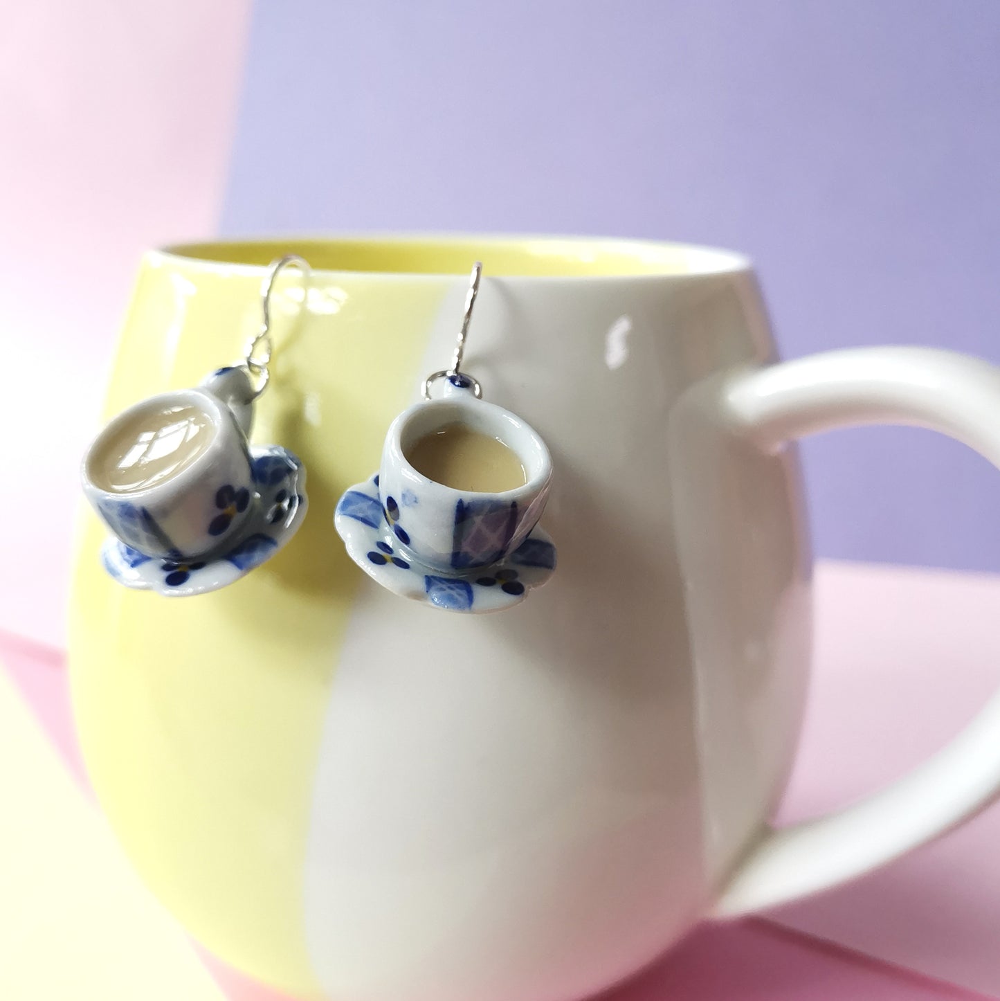 Tea cup dangles