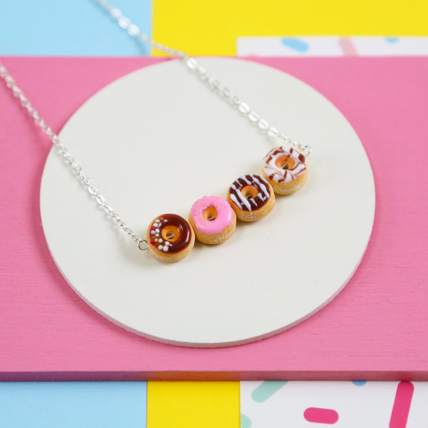 Iced Donuts necklace